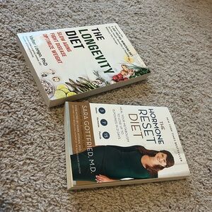 Longevity Diet and Hormone Reset Books